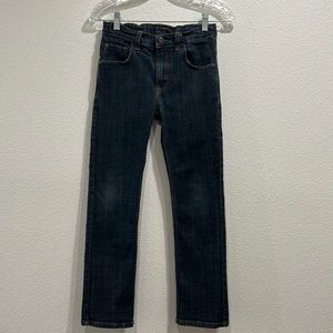 Wrangler Youth Boys Adjustable Waist Straight Leg SZ 12
